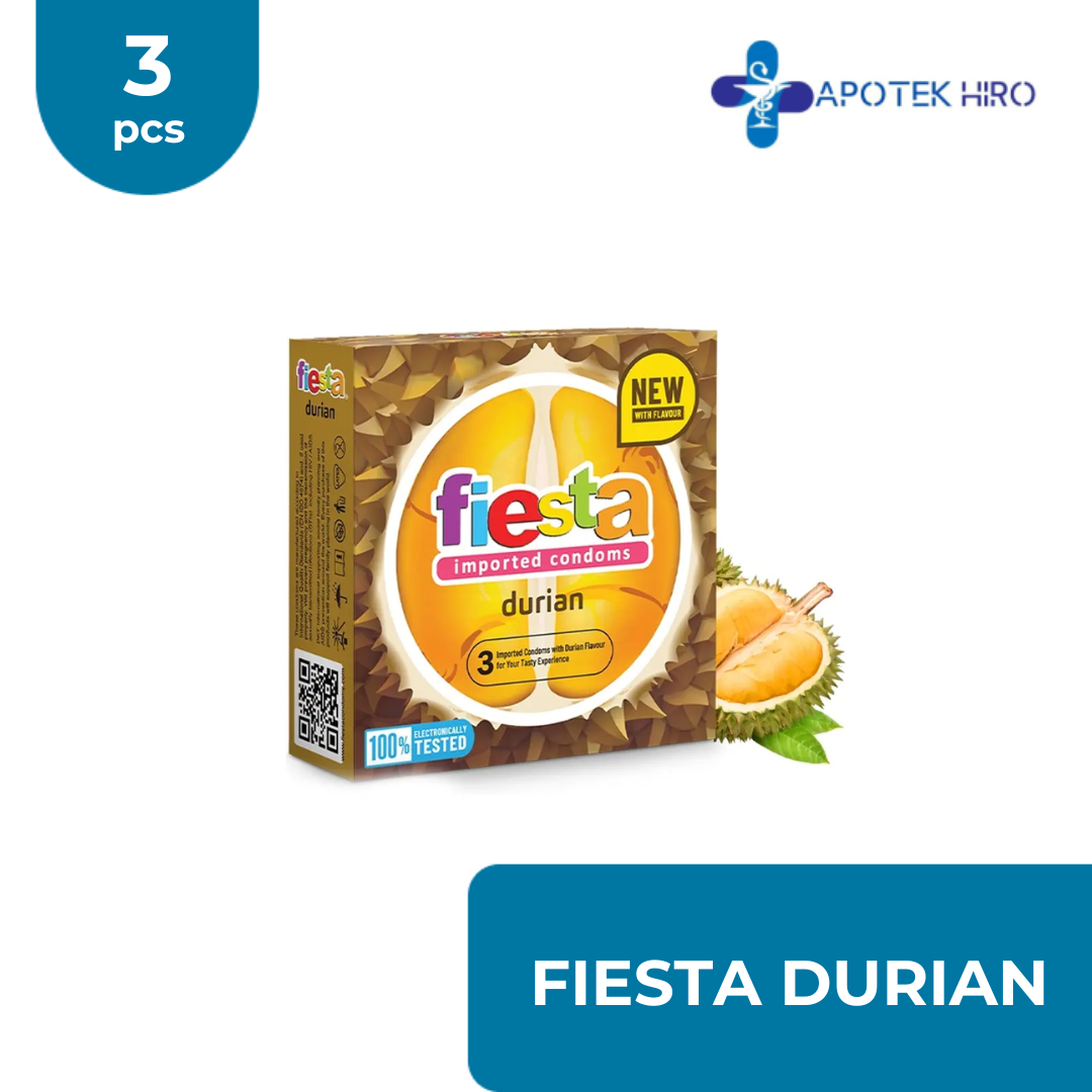 KONDOM FIESTA DURIAN 3'S