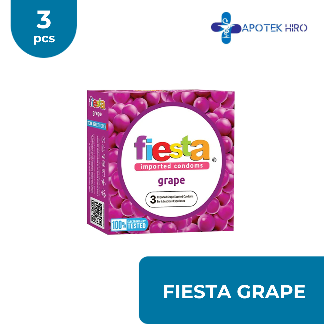 KONDOM FIESTA GRAPE 3'S