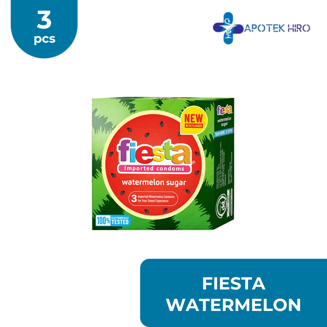 KONDOM FIESTA WATERMELON 3'S