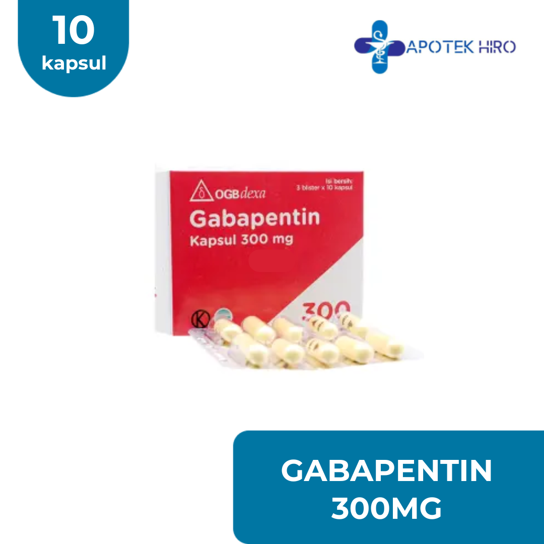 GABAPENTIN 300MG - DEXA - 1 STRIP 10 KAPSUL