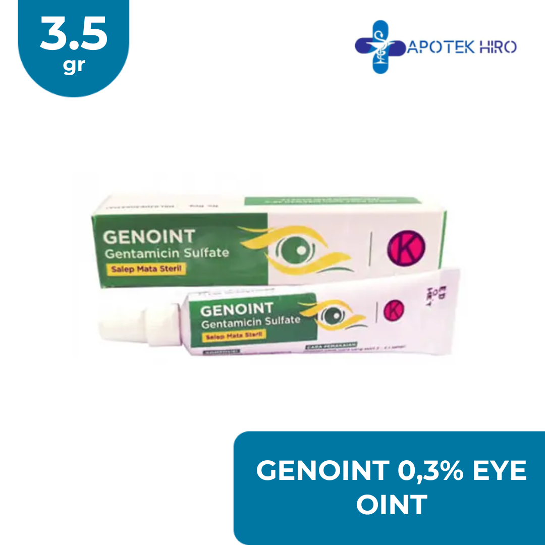 Genoint 0,3% Eye Oint 3.5Gr