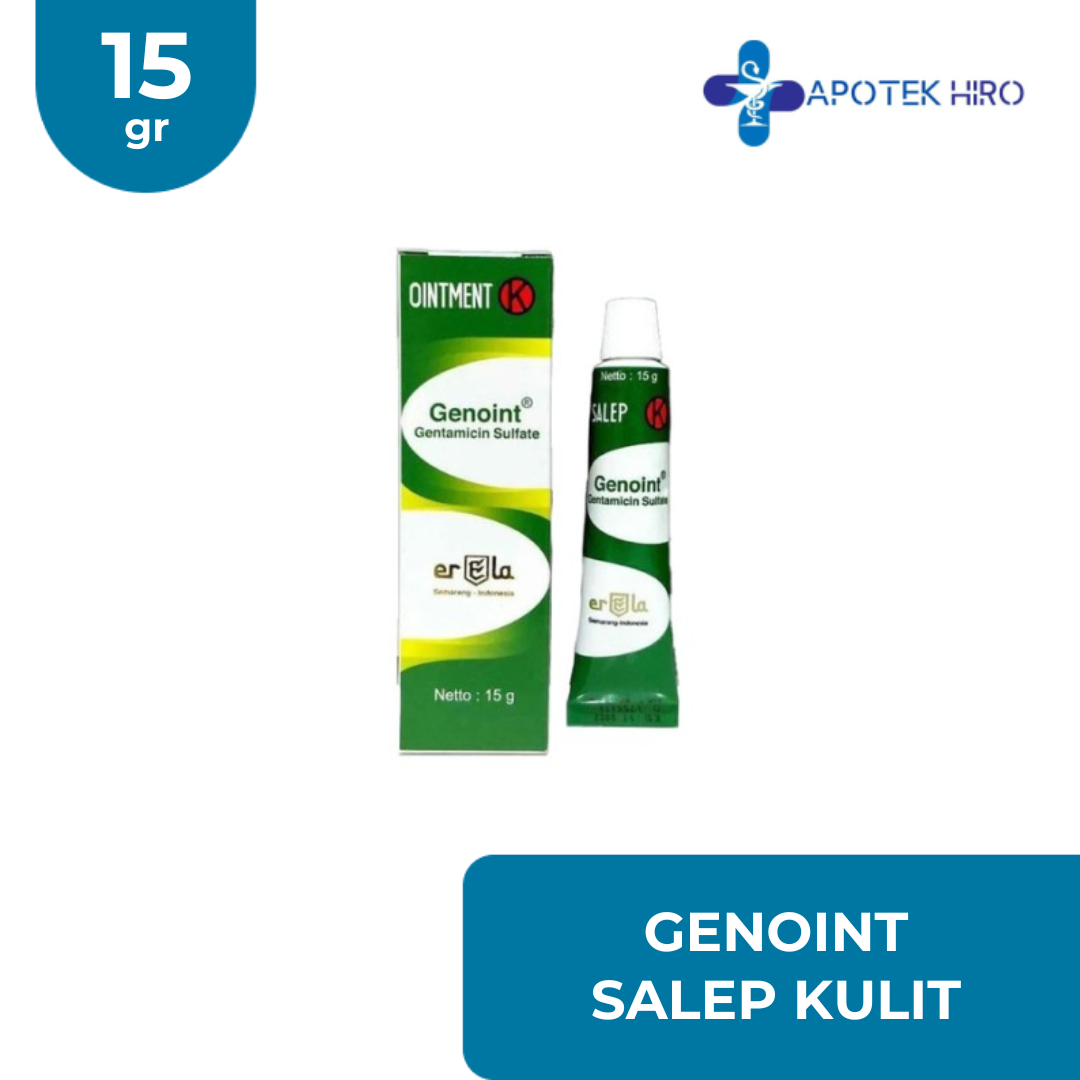 Genoint Salep Kulit 15Gr