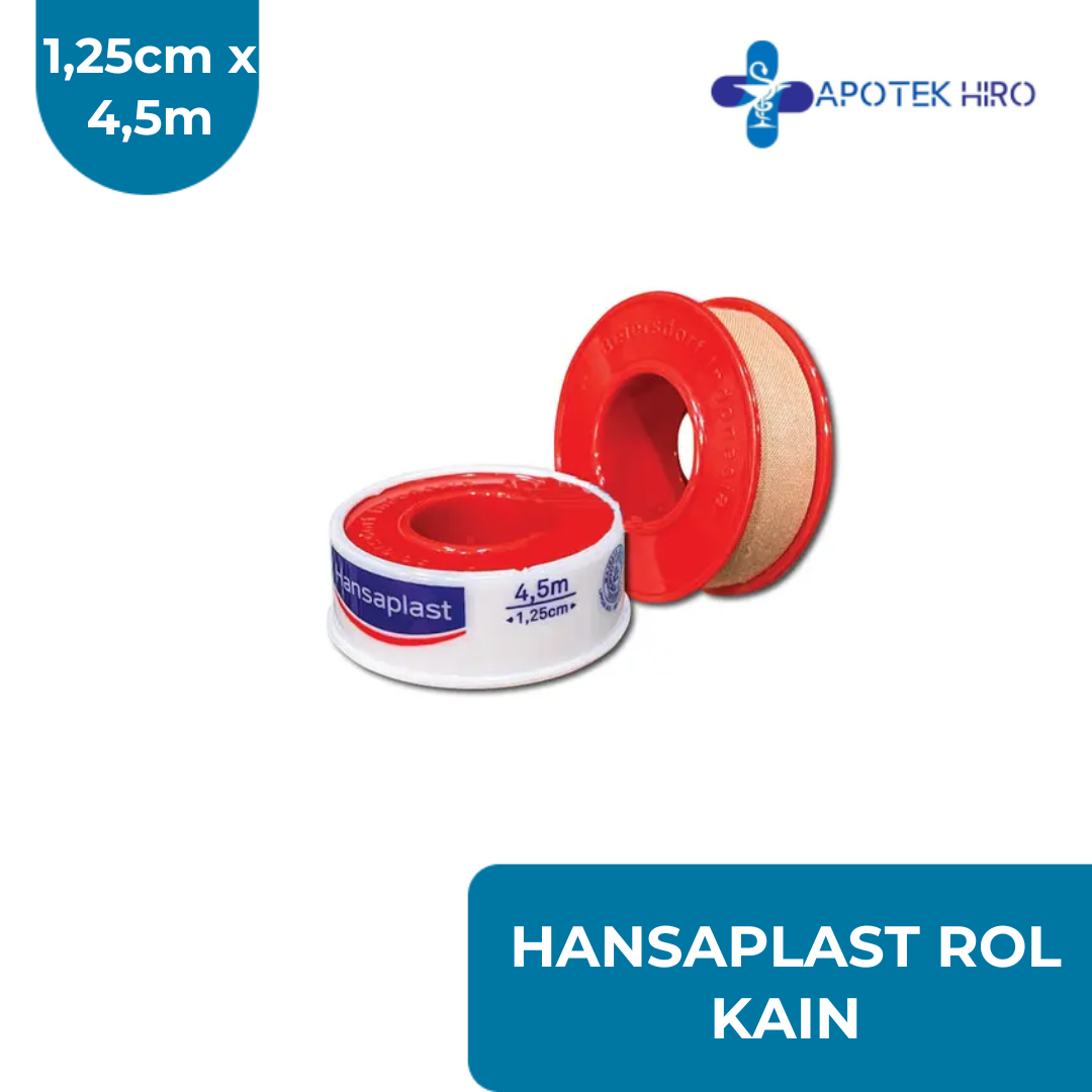Hansaplast Roll Kain - 1.25cm x 4M