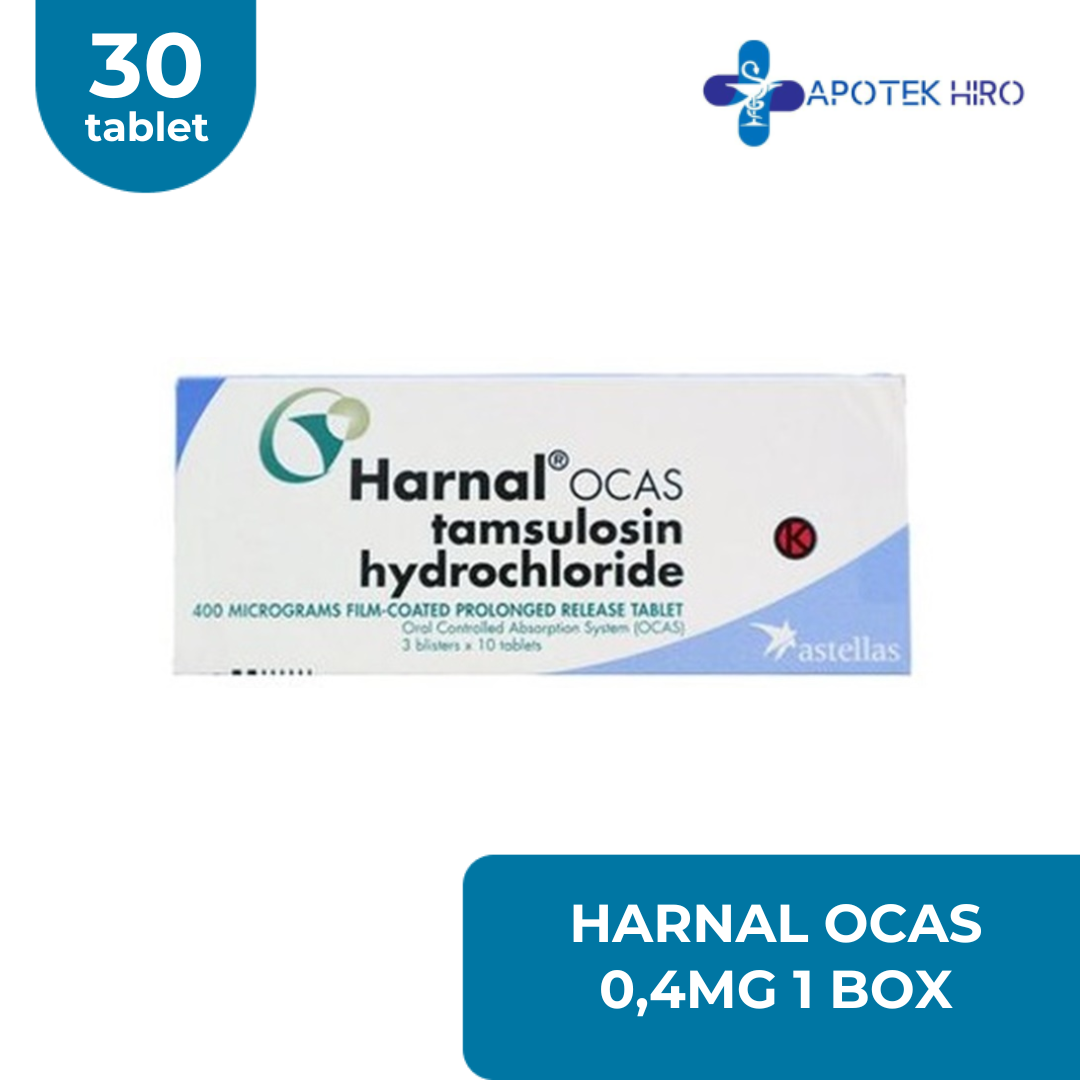 Harnal Ocas 0,4Mg 1 Box 30 Tablet