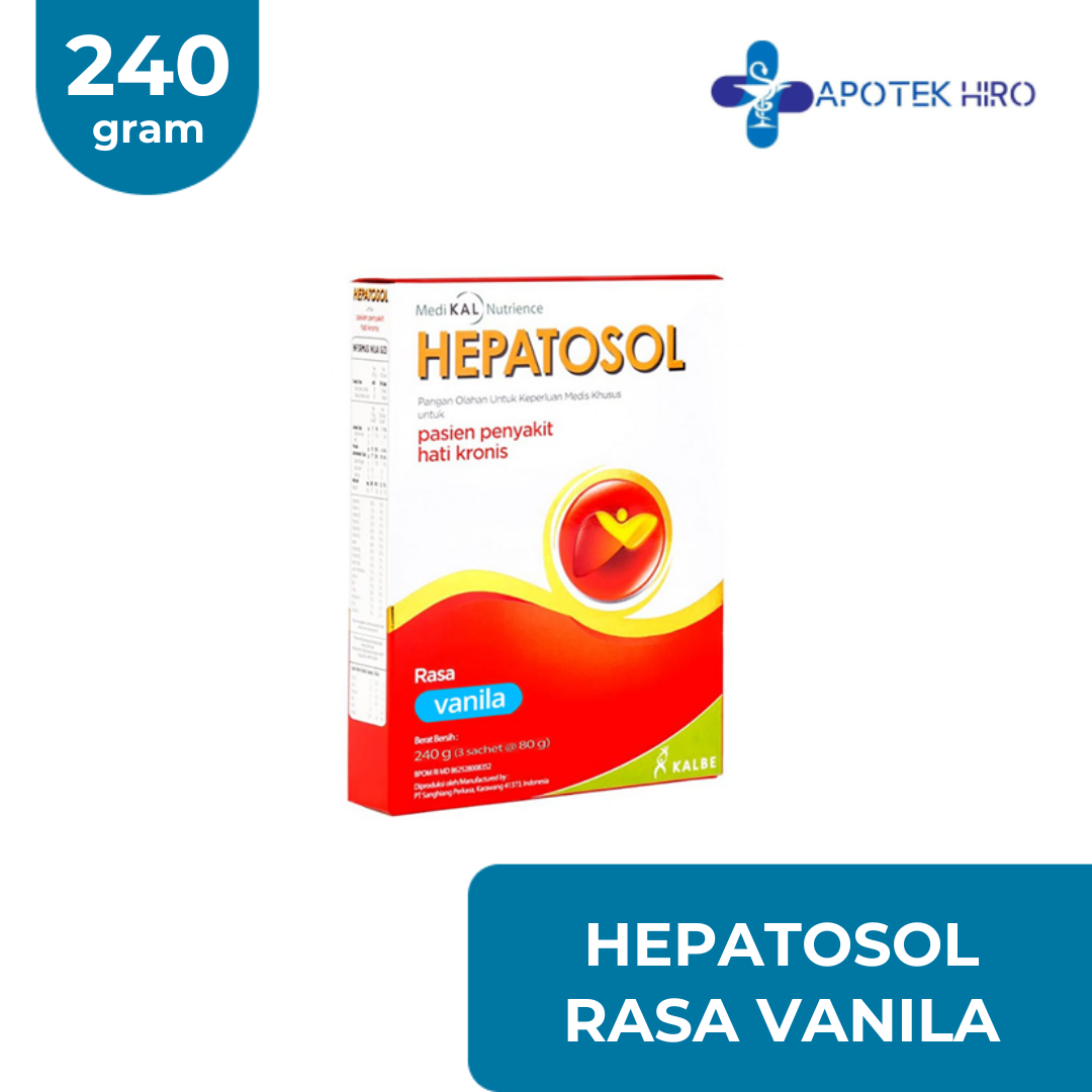 SUSU HEPATOSOL - RASA VANILA