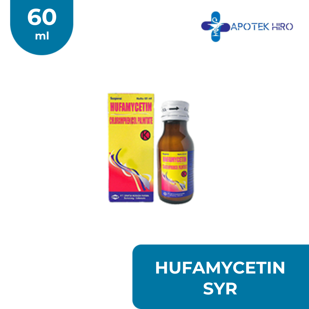 HUFAMYCETIN SYRUP - 60 ML