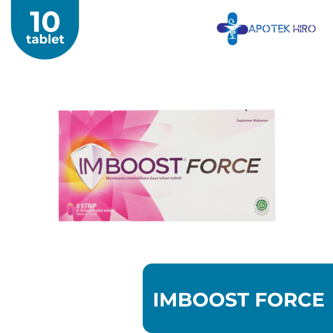 Imboost Force 1 Strip Isi 10 Kaplet/ Daya Tahan Tubuh