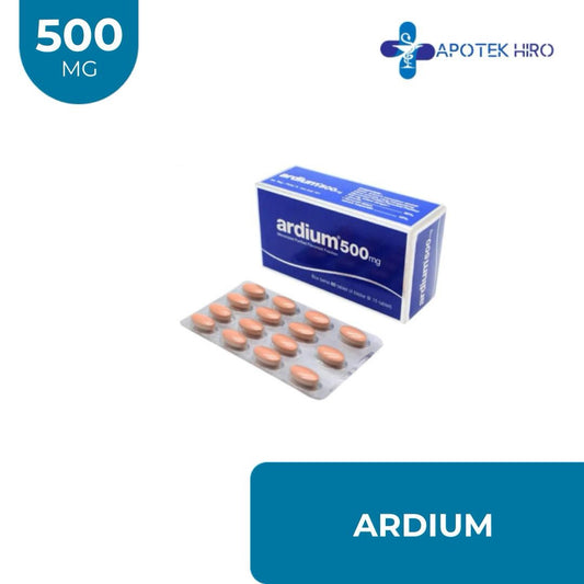 Ardium 500 mg 15 Tablet Herbal Alami - Suplemen Kesehatan