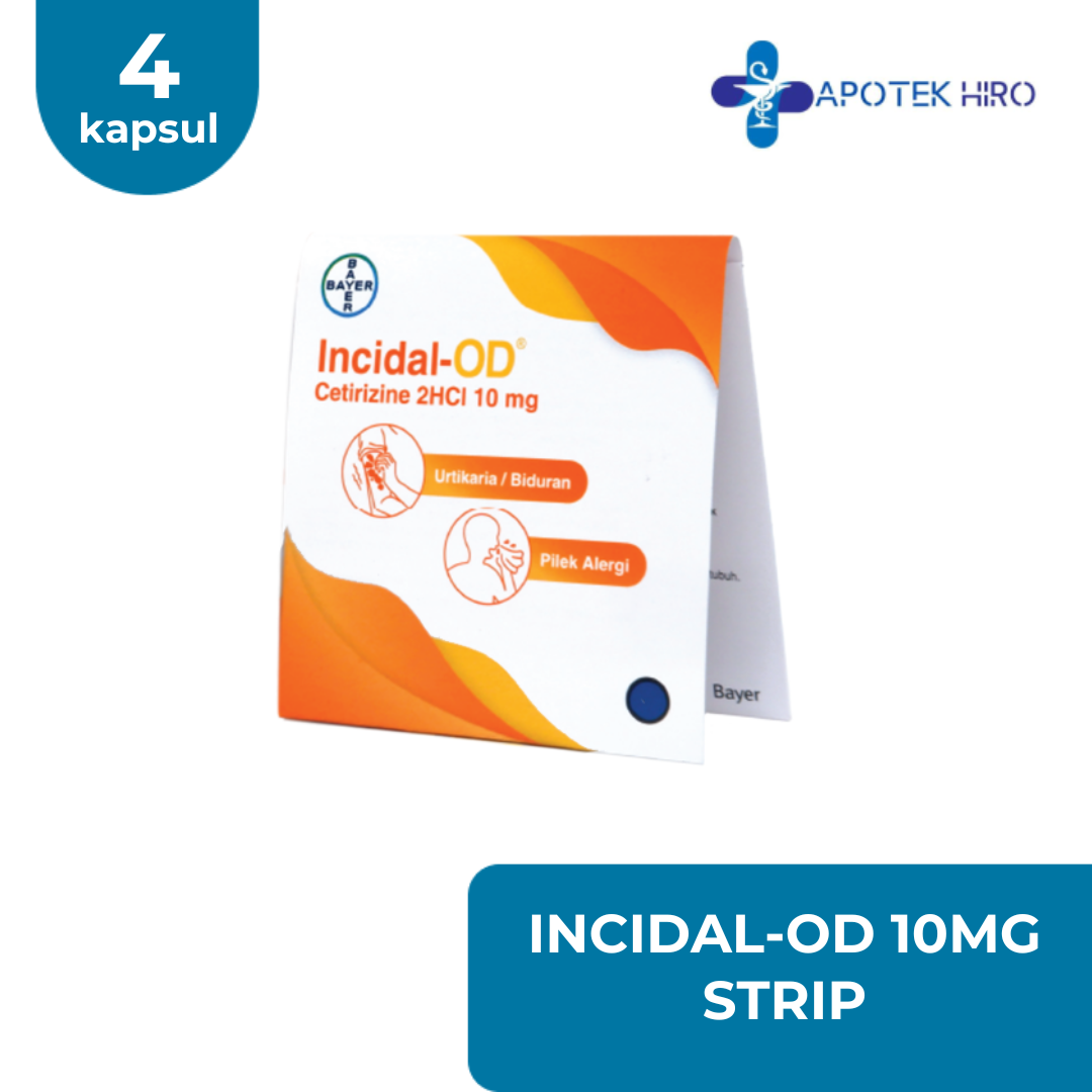 Incidal-Od 10Mg Strip 4 Capsul
