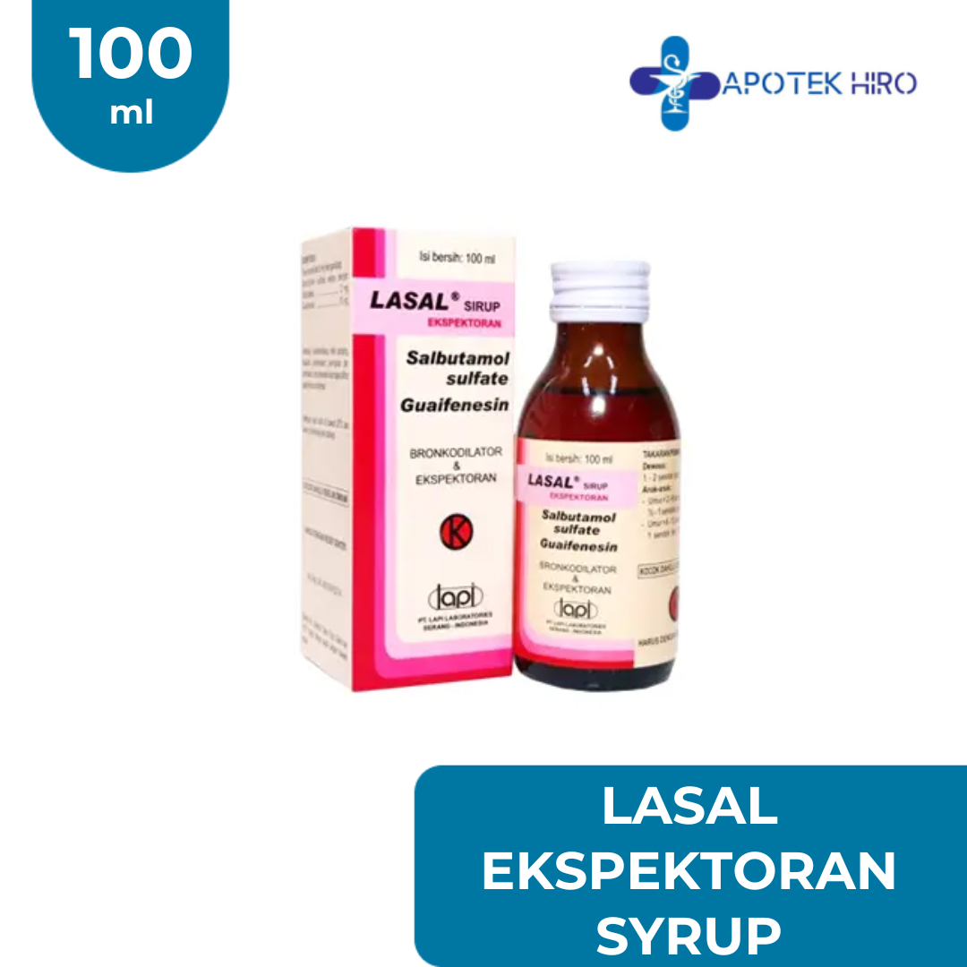 LASAL EKSPEKTORAN SYRUP - 100ML