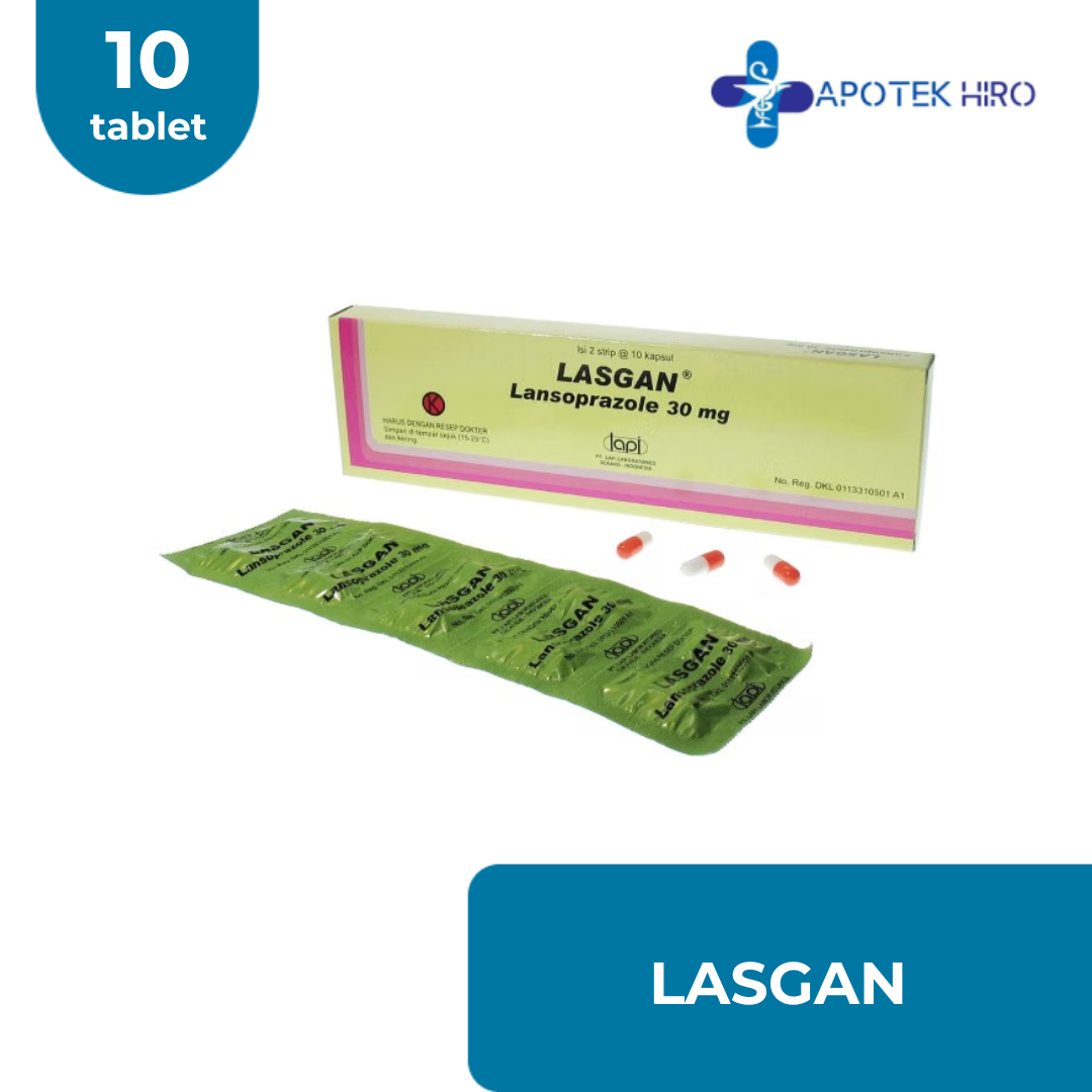 LASGAN - 1 STRIP 10 TABLET