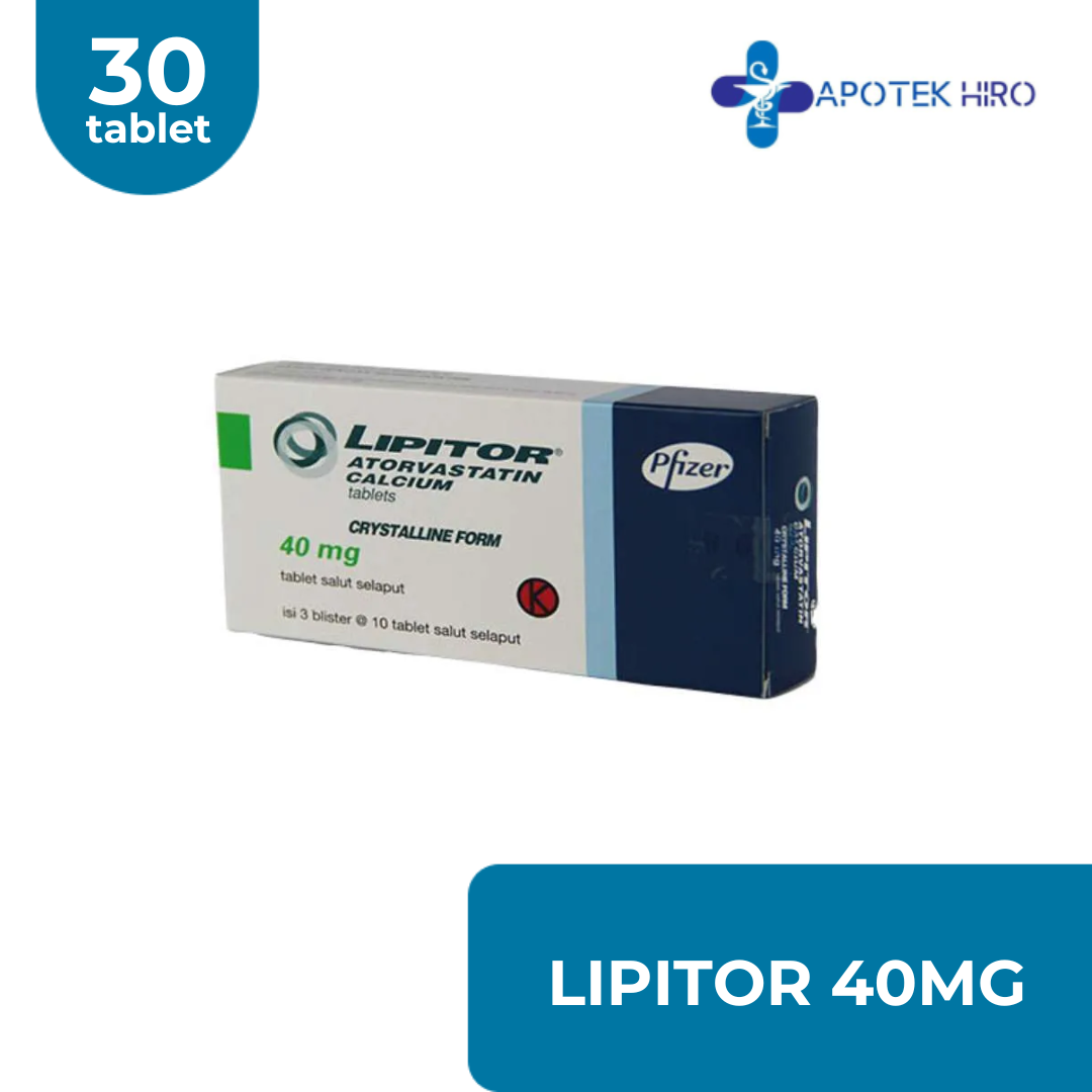 LIPITOR 40 MG BOX 30 TABLET