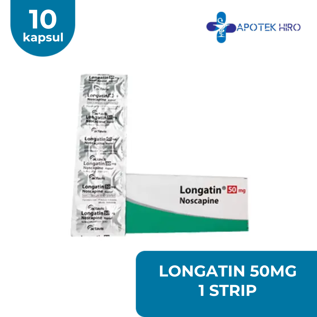 Longatin 50Mg 1 Strip 10 Capsul