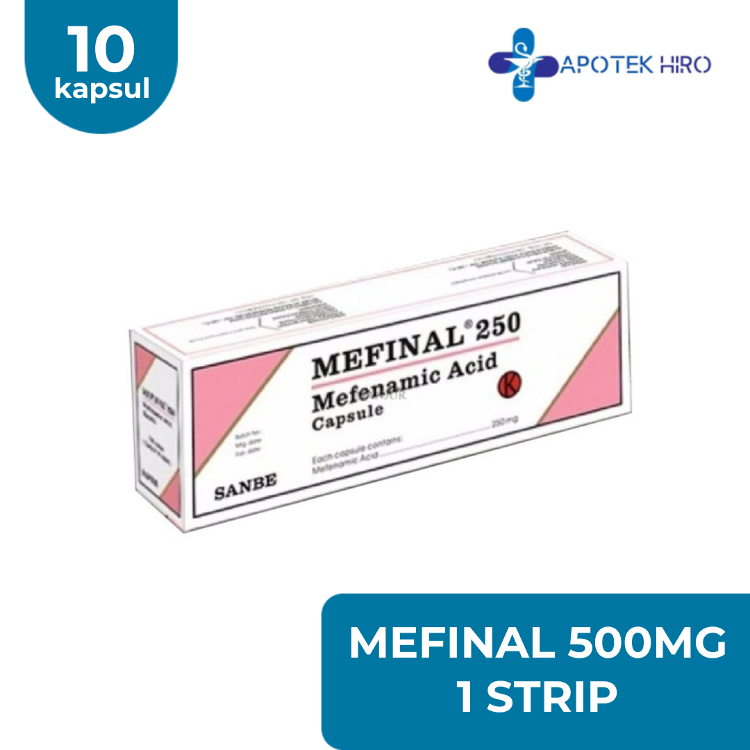 Mefinal 500MG 1 Strip 10 Capsul