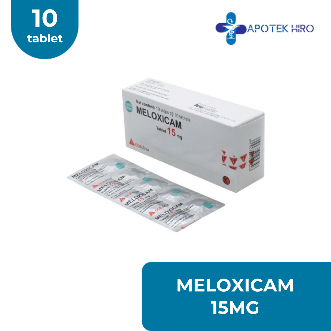 MELOXICAM 15MG - 1 STRIP 10 TABLET