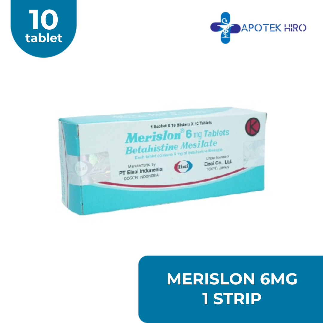 Merislon 6Mg 1 Strip 10 Tablet
