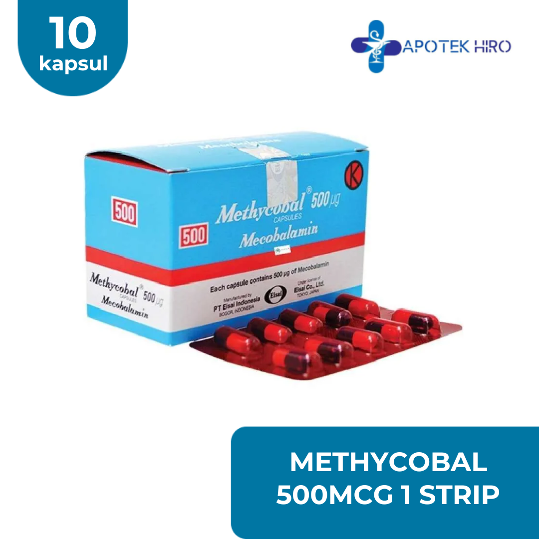 Methycobal 500Mcg 1 Strip 10 Capsul