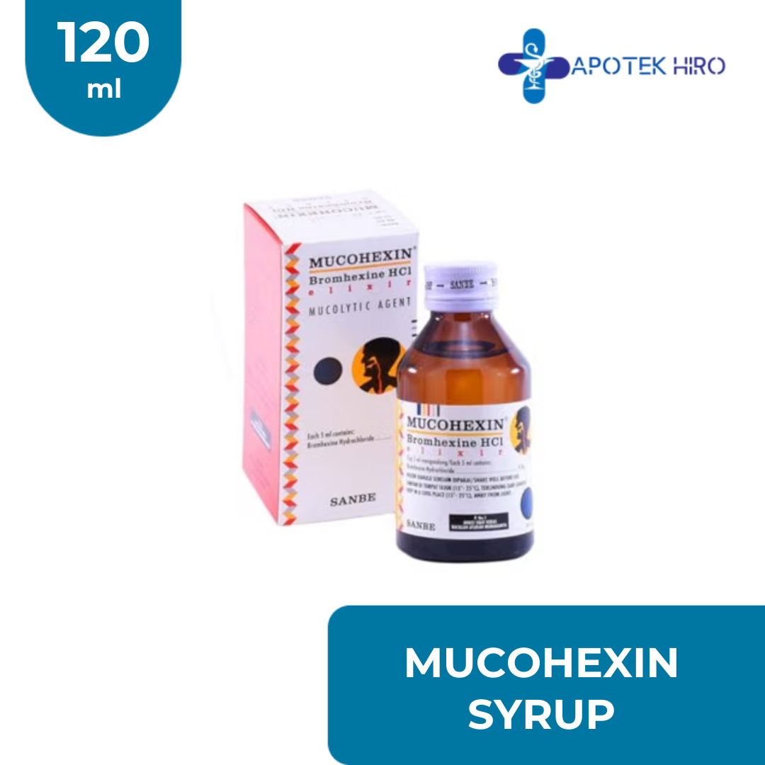 MUCOHEXIN SYRUP - 120ML