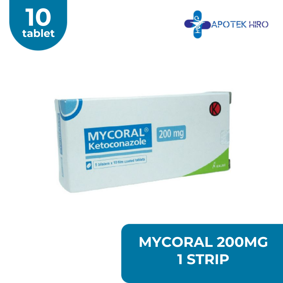Mycoral 200Mg 1 Strip 10 Tablet