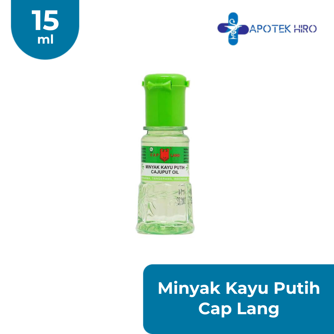 Minyak Kayu Putih Cap Lang 15ML