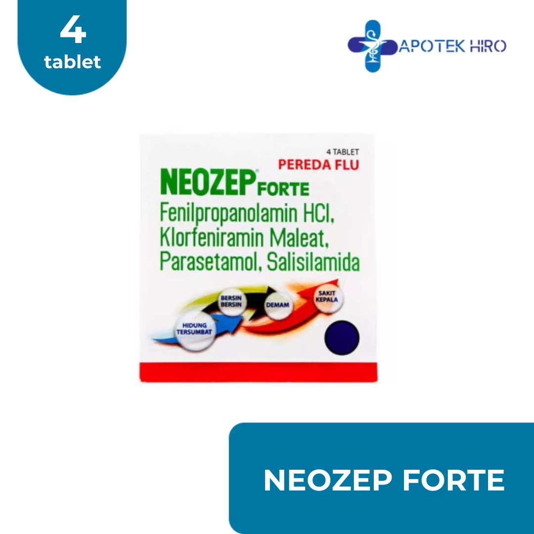 NEOZEP FORTE - 1 STRIP 4 TABLET