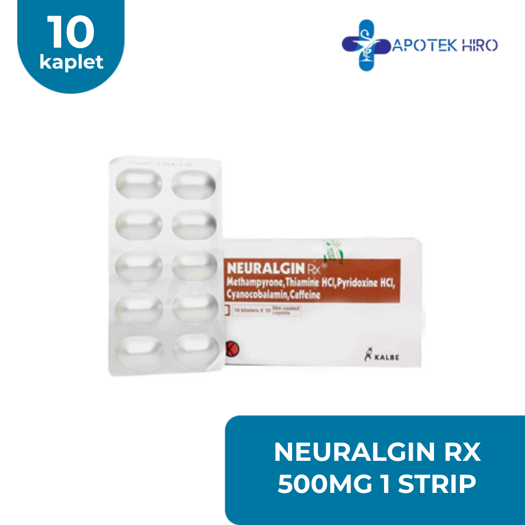Neuralgin Rx 500Mg 1 Strip 10 Kaplet