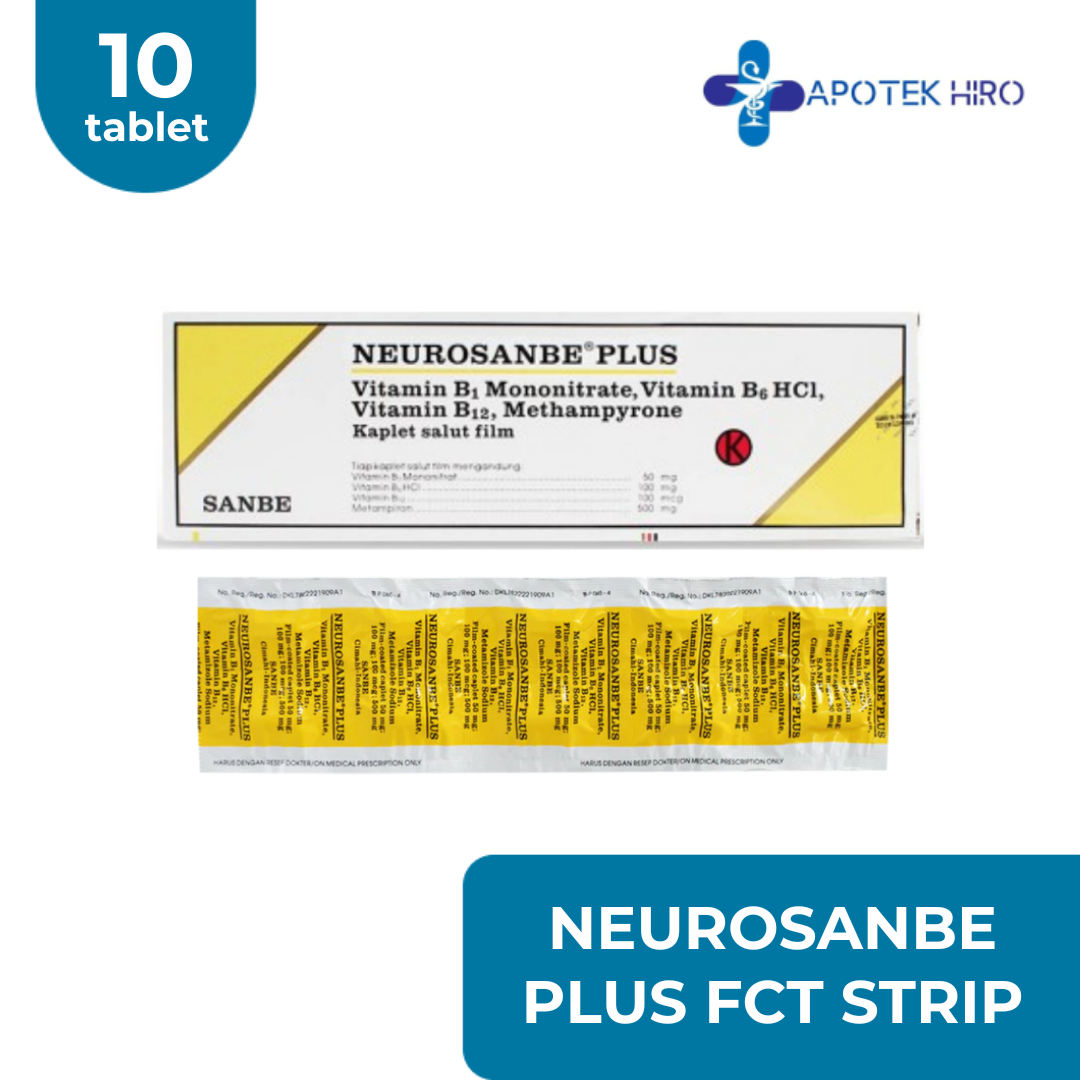 Neurosanbe Plus Fct Strip 10 Tablet