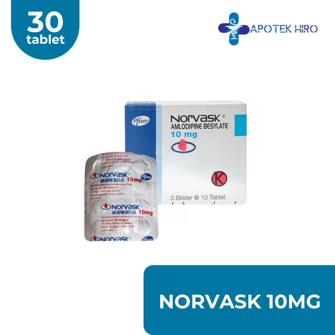 NORVASK 10 MG BOX 30 TABLET