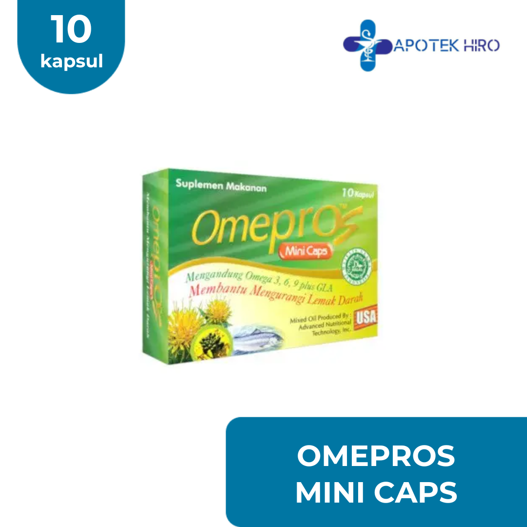 Omepros Mini Caps 10 Capsul