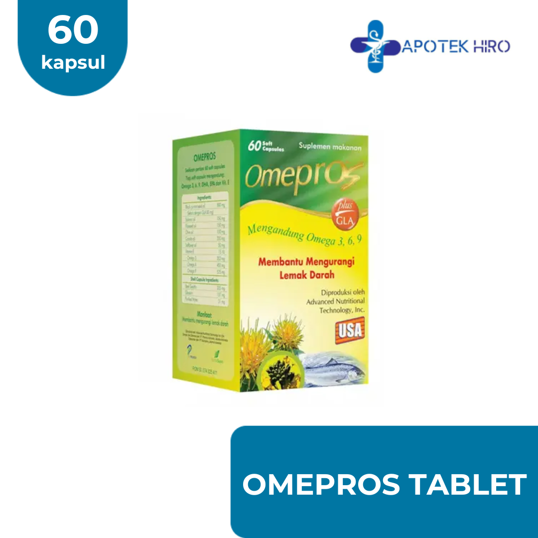 OMEPROS TABLET - 60 SOFT CAPSULE