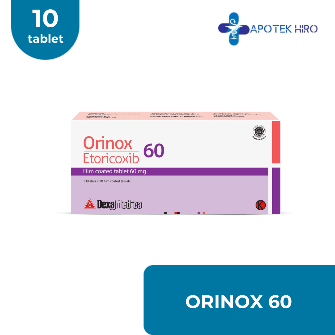 ORINOX 60 - 1 STRIP 10 TABLET