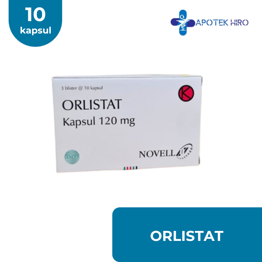 ORLISTAT - NOVELL - 10 KAPSUL
