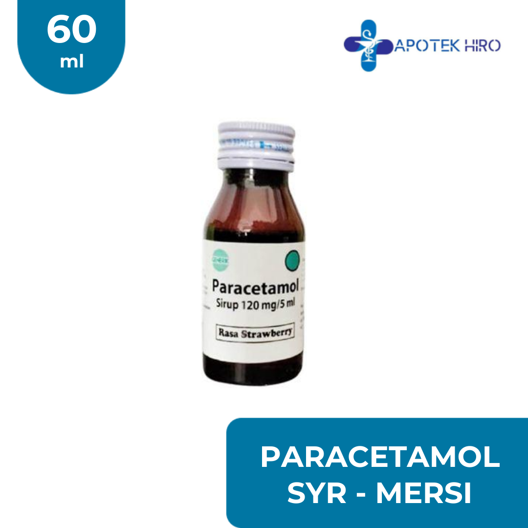 PARACETAMOL SYRUP - MERSIFARMA - 60ML