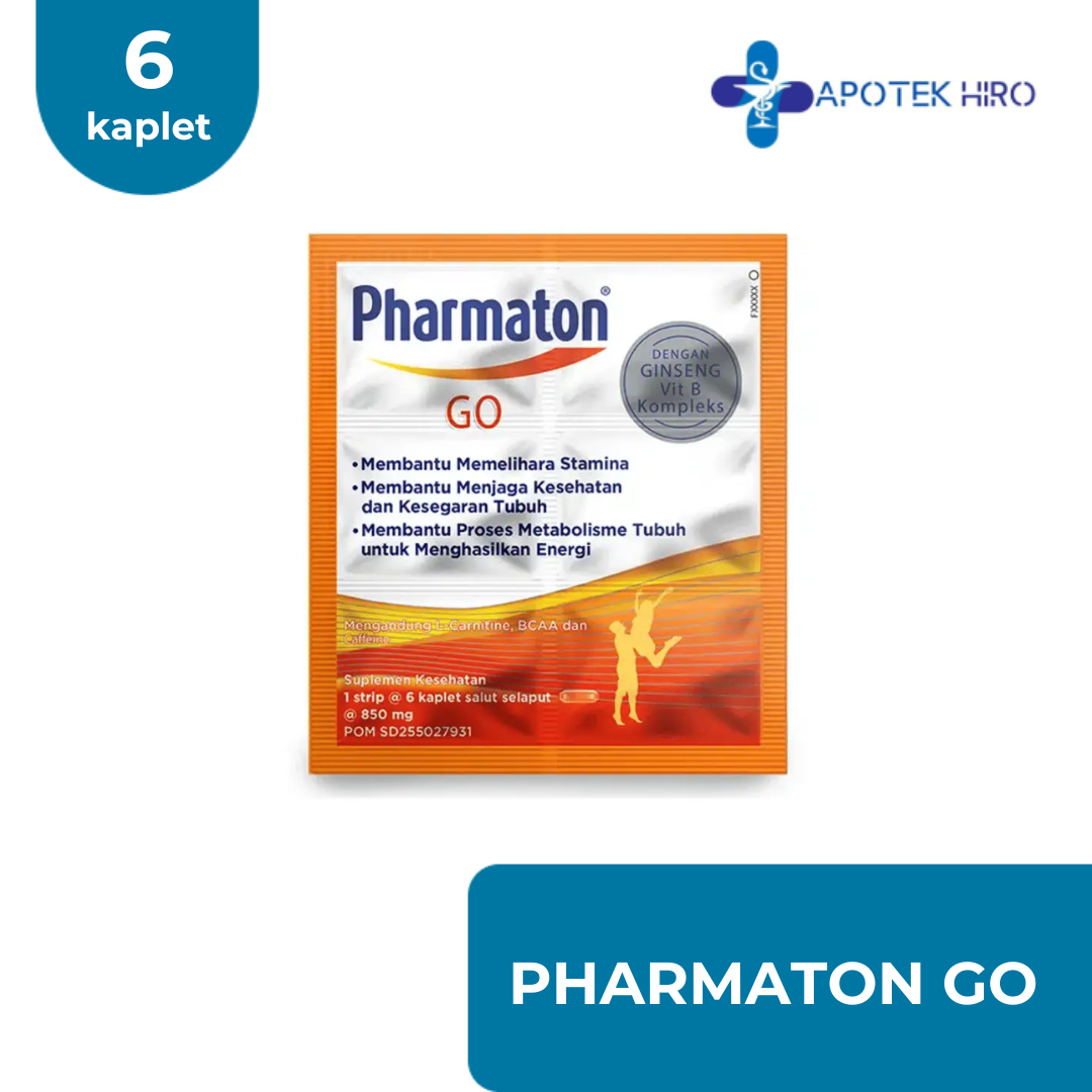 PHARMATON GO - 6 KAPLET
