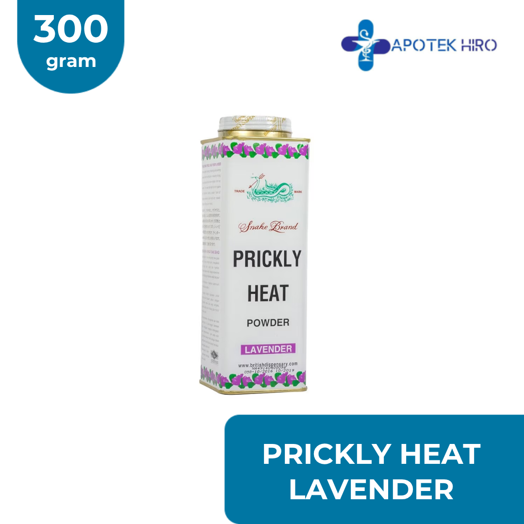 SNAKE BRAND PRICKLY HEAT LAVENDER - 300GR