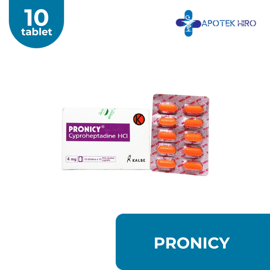 PRONICY 4MG 1 BLISTER 10 TABLET