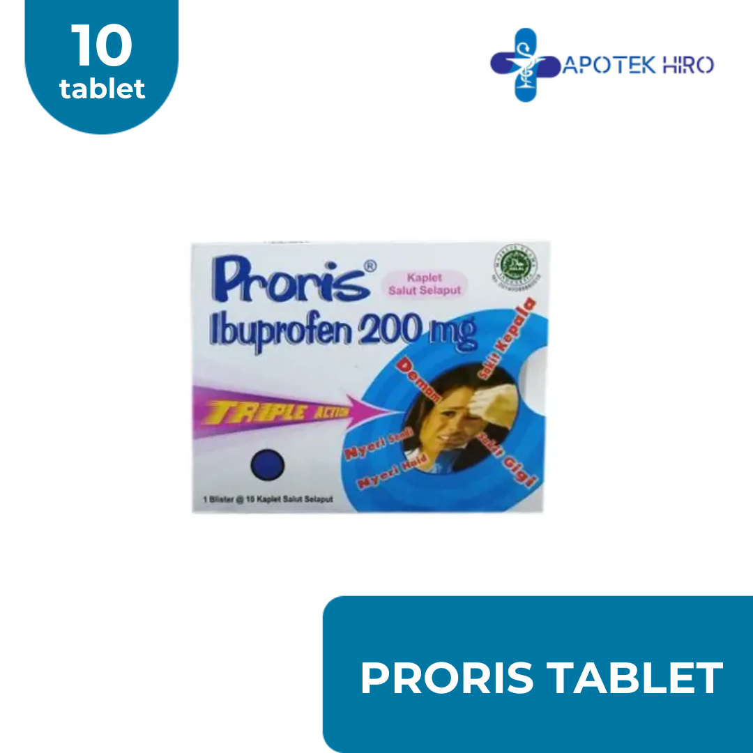 PRORIS TABLET 1 STRIP 10 TABLET