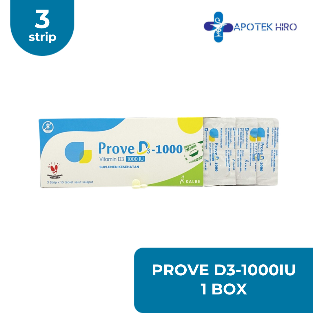Prove D3-1000Iu 1 Box 3 Strip