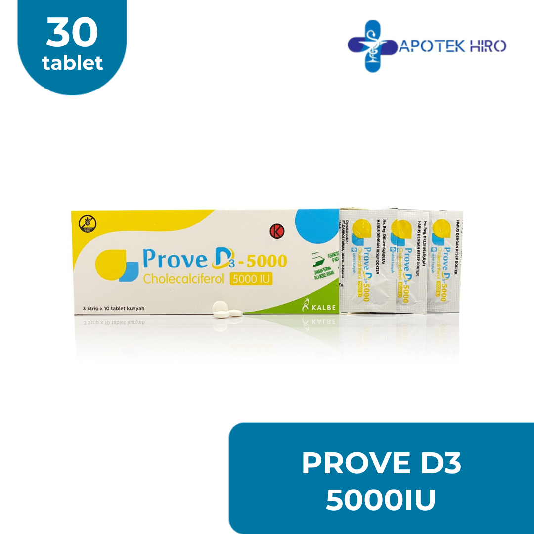 PROVE D3 5000IU - 1 BOX 30 TABLET