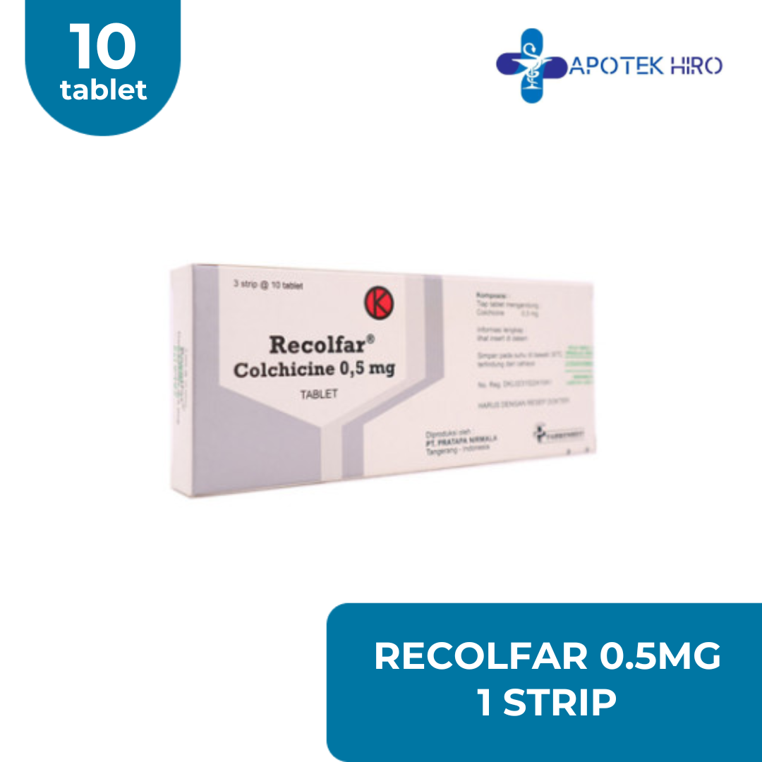 Recolfar 0.5Mg 1 Strip 10 Tablet