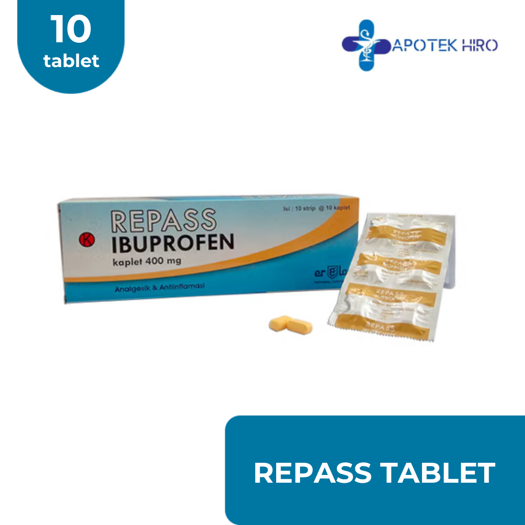 REPASS 400MG TABLET - 10 TABLET