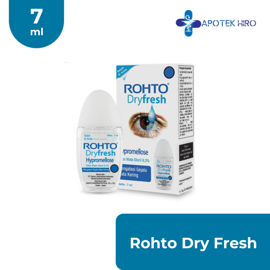Rohto Dry Fresh Tetes Mata 1 Botol 7 ML
