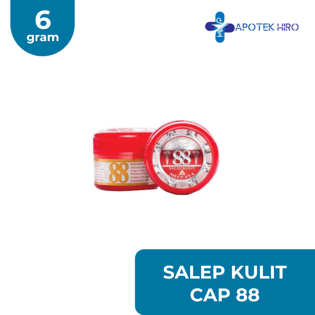 SALEP KULIT CAP 88 ISI 6 GRAM POT