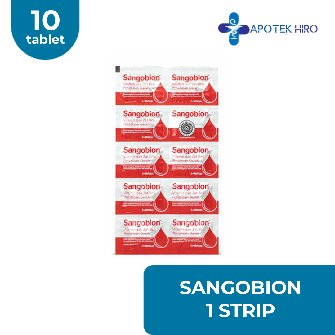 Sangobion 1 Strip 10 Tablet
