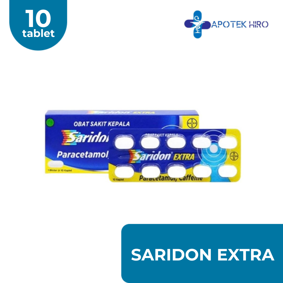 SARIDON EXTRA 1 BLISTER 10 TABLET