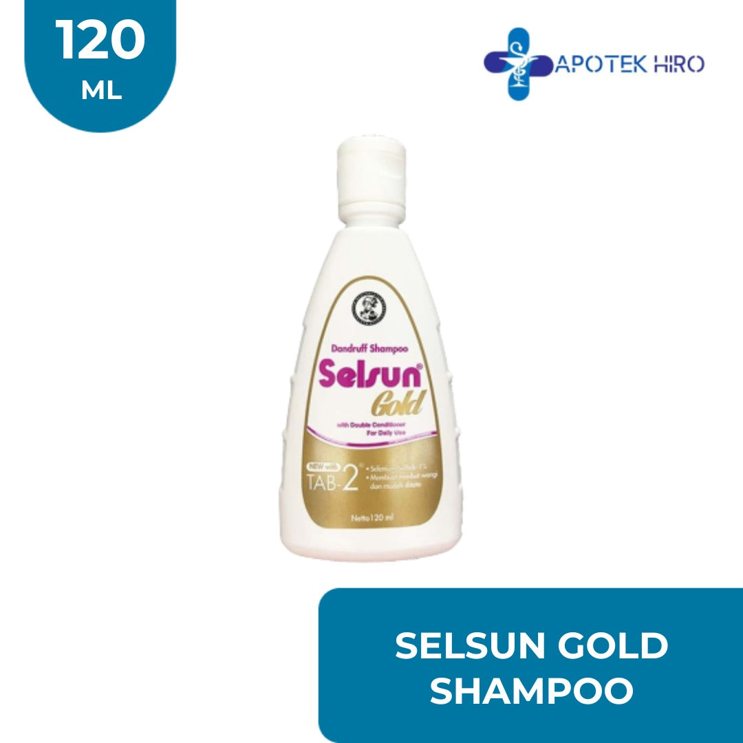 SELSUN GOLD SHAMPOO - 120ML