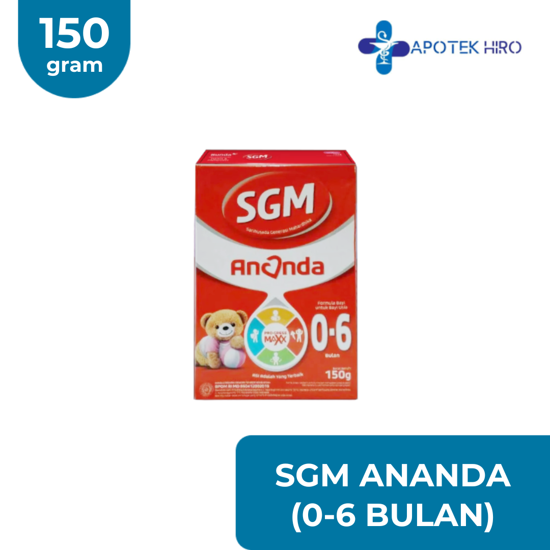 SUSU SGM ANANDA - 0-6 BULAN - 150GRAM