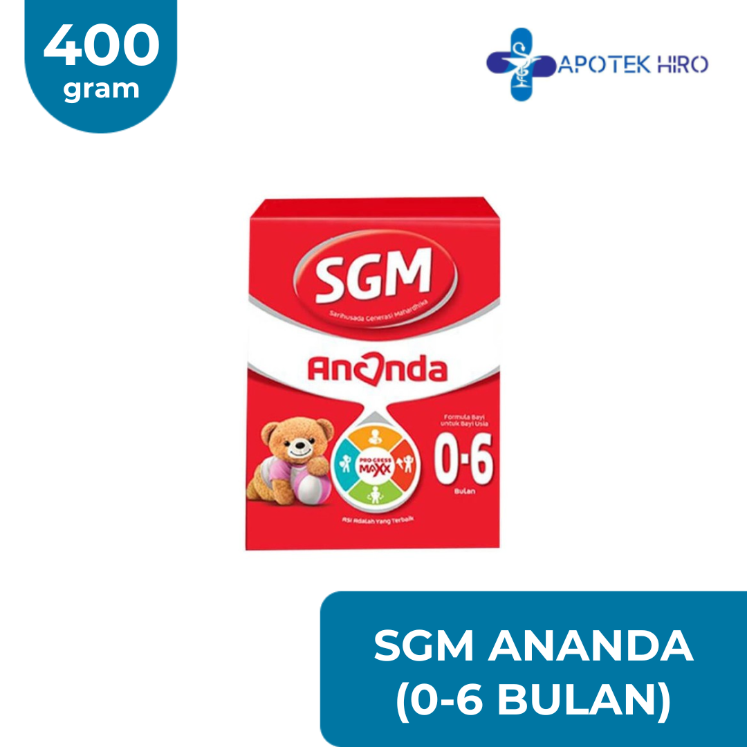 SUSU SGM ANANDA - 0-6 BULAN - 400GRAM