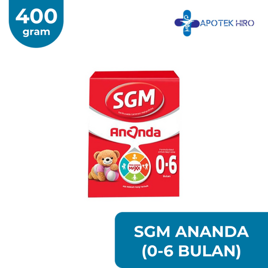 SUSU SGM ANANDA - 0-6 BULAN - 400GRAM
