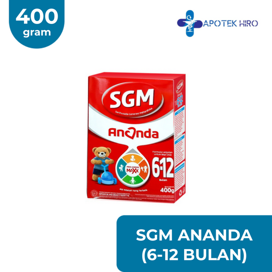 SUSU SGM ANANDA - 6-12 BULAN - 400GRAM